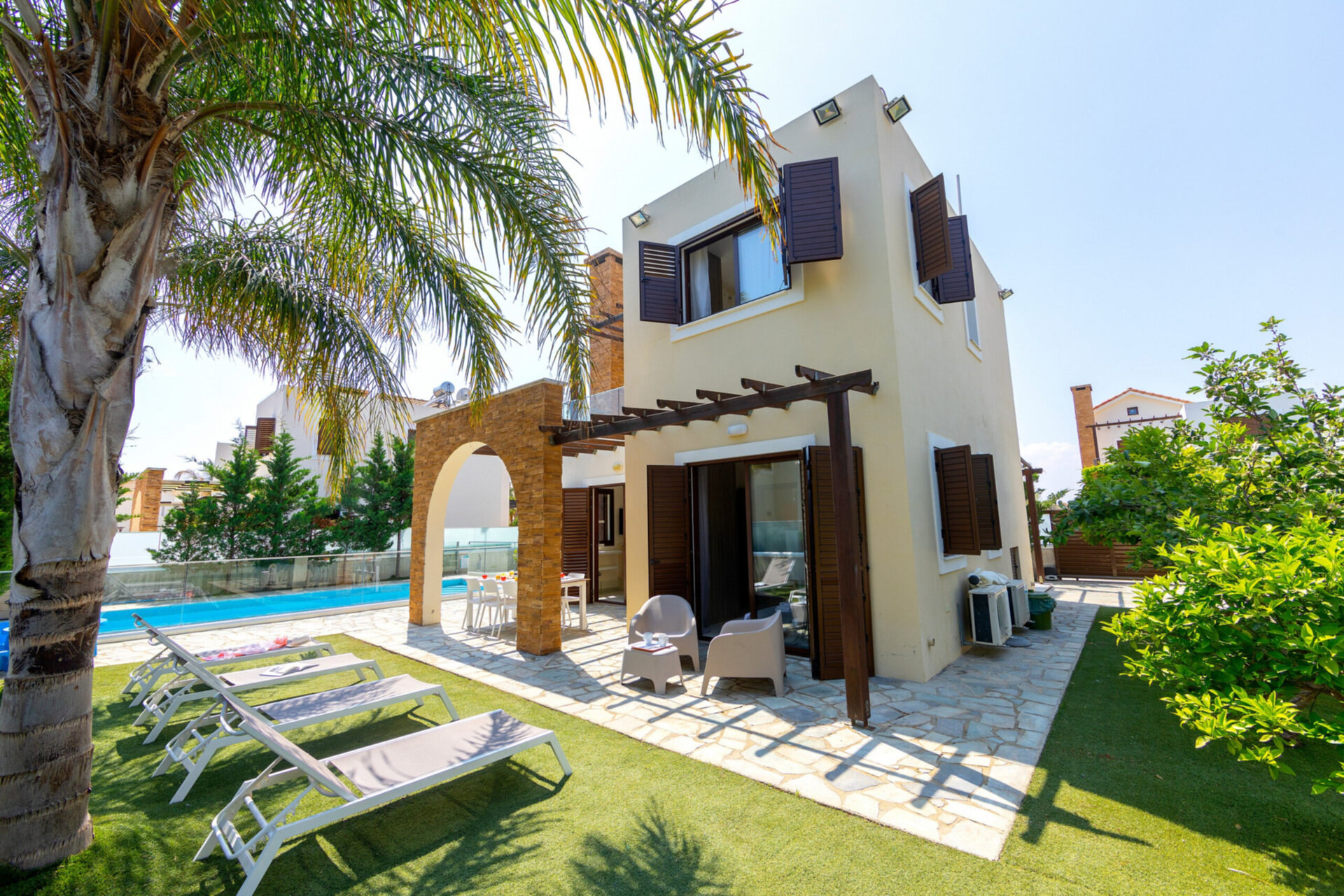 Chic 3BR Villa near Nissi Beach RVC371202