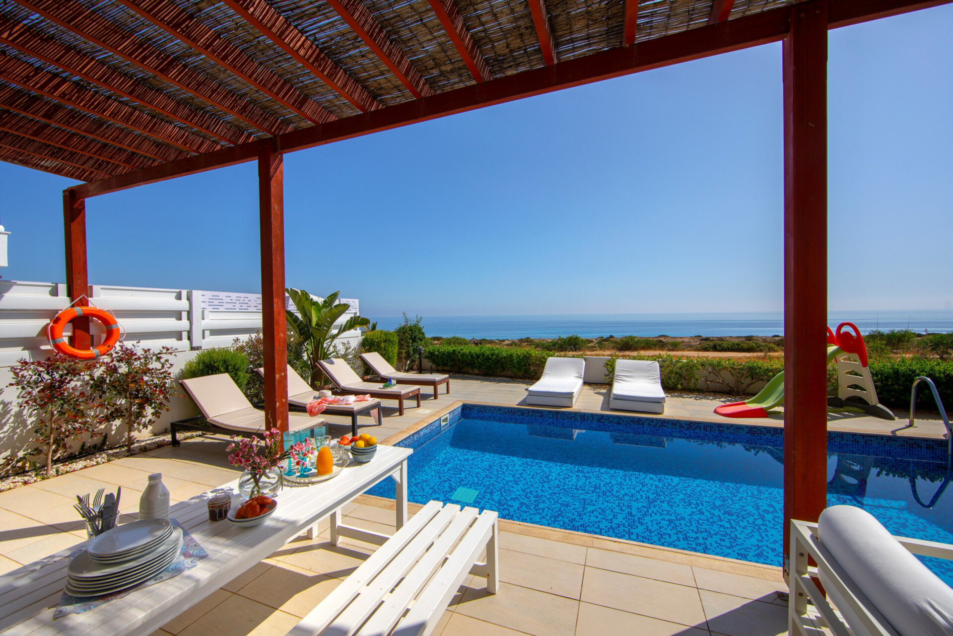 Tranquil 4BR Villa near Konnos Bay  RVC006
